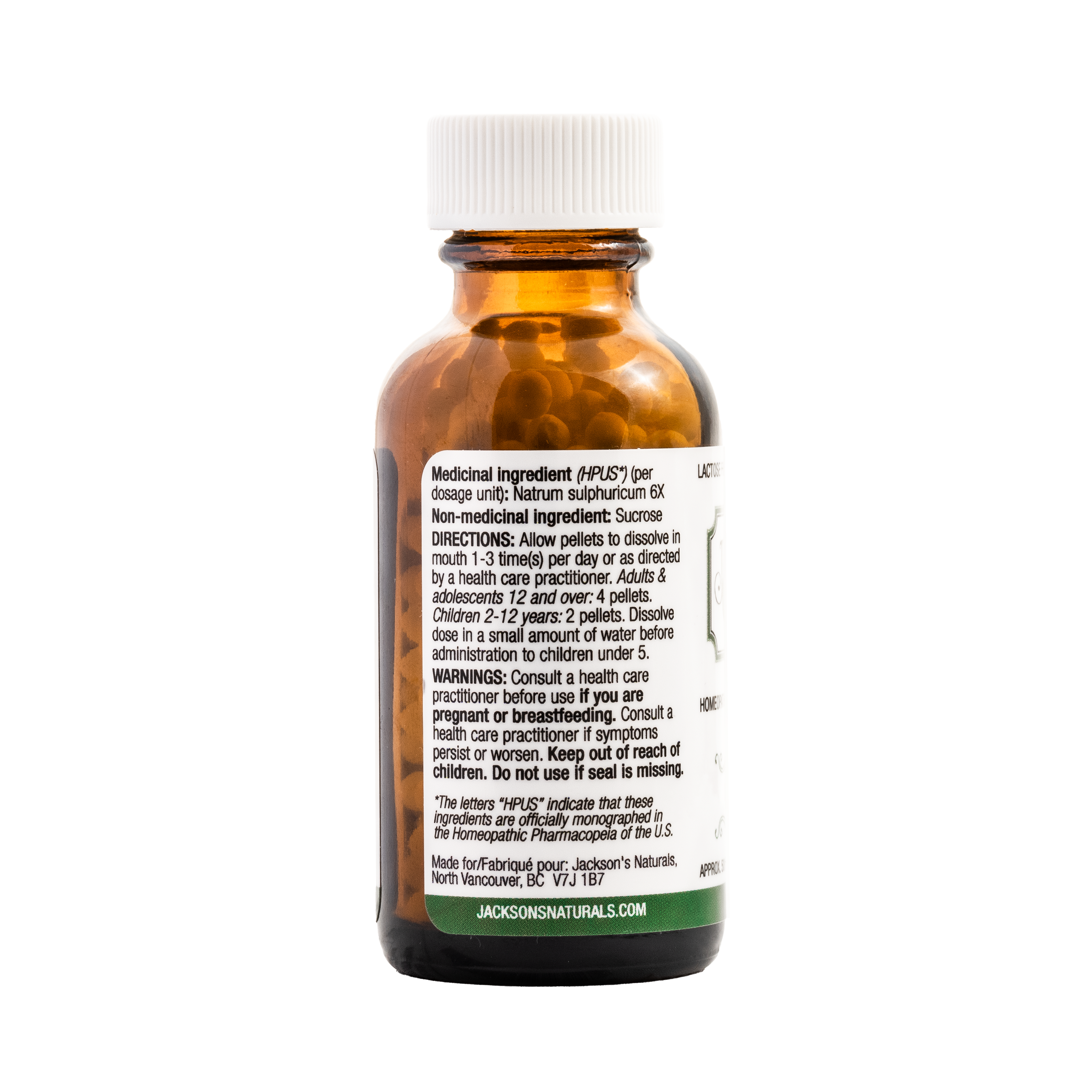 #11 Nat sulph 6X (Sodium sulfate) - Certified Vegan, Lactose-Free Cell Salt
