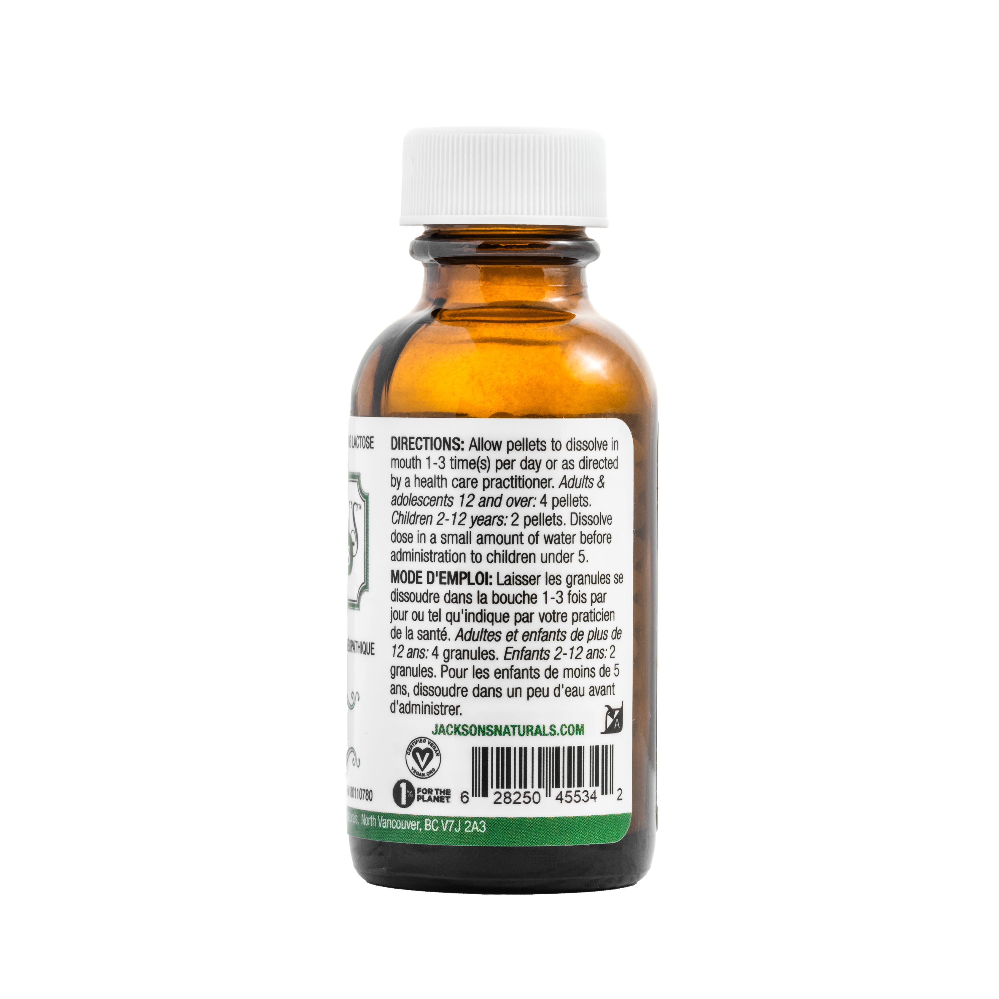 Jackson's 12 in 1 (500 pellets) - Certified Vegan, Lactose-Free All 12 Cell Salt Combination