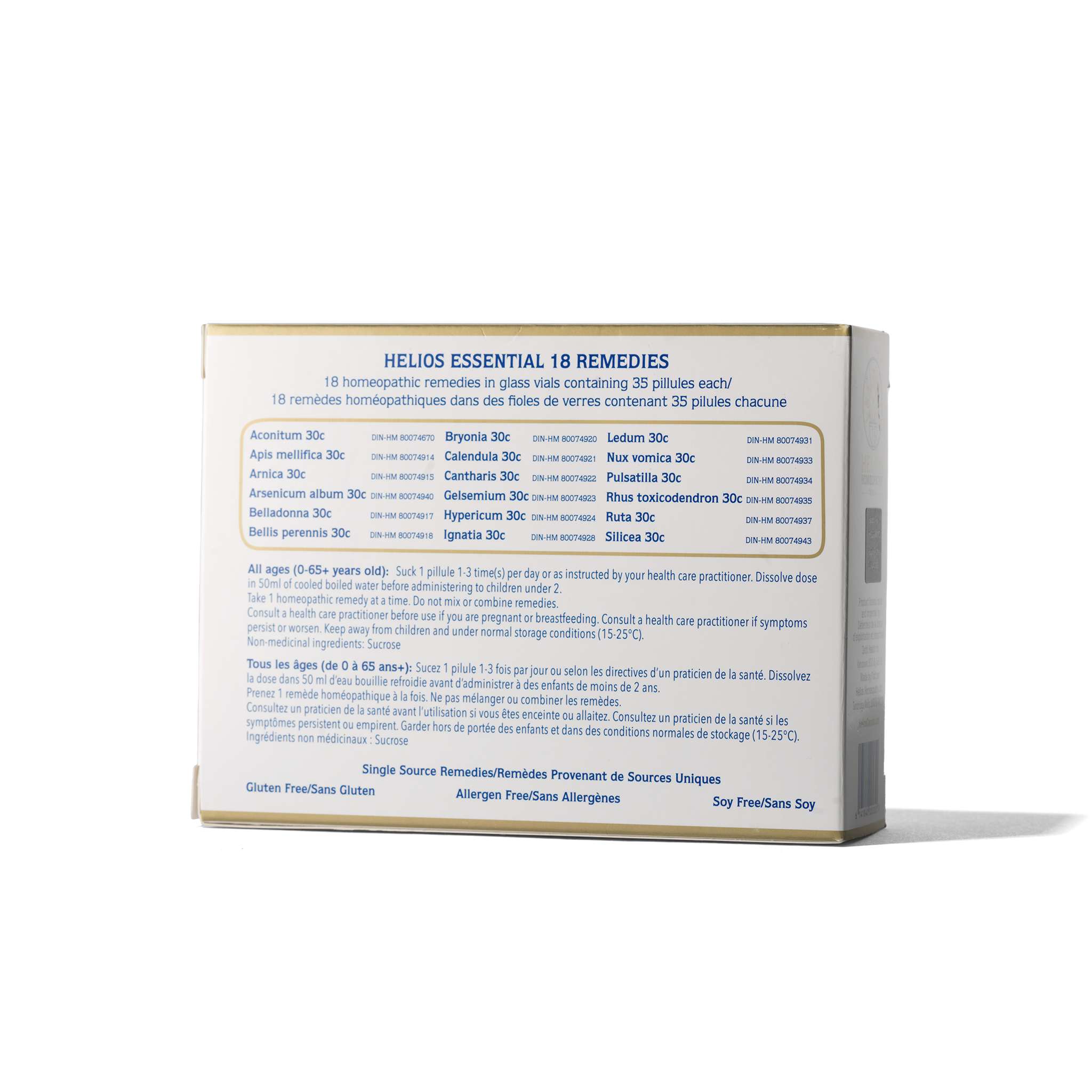 *Back in stock Late 2025* Helios Essential 18 Remedy Kit With Free Remedy Booklet