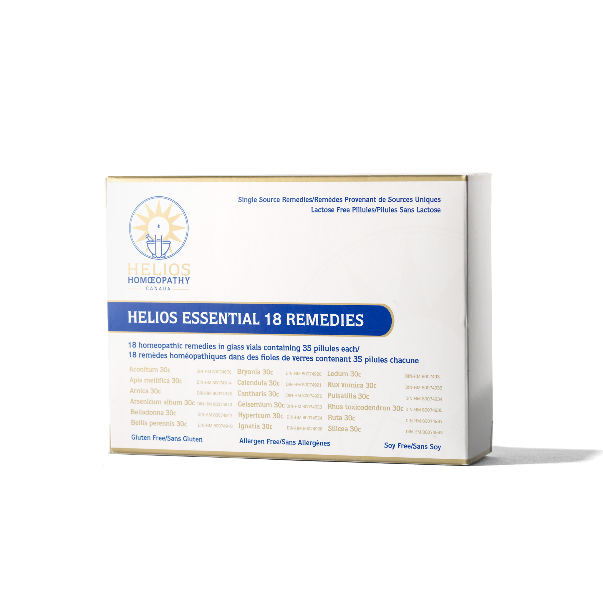 *Back in stock Late 2025* Helios Essential 18 Remedy Kit With Free Remedy Booklet