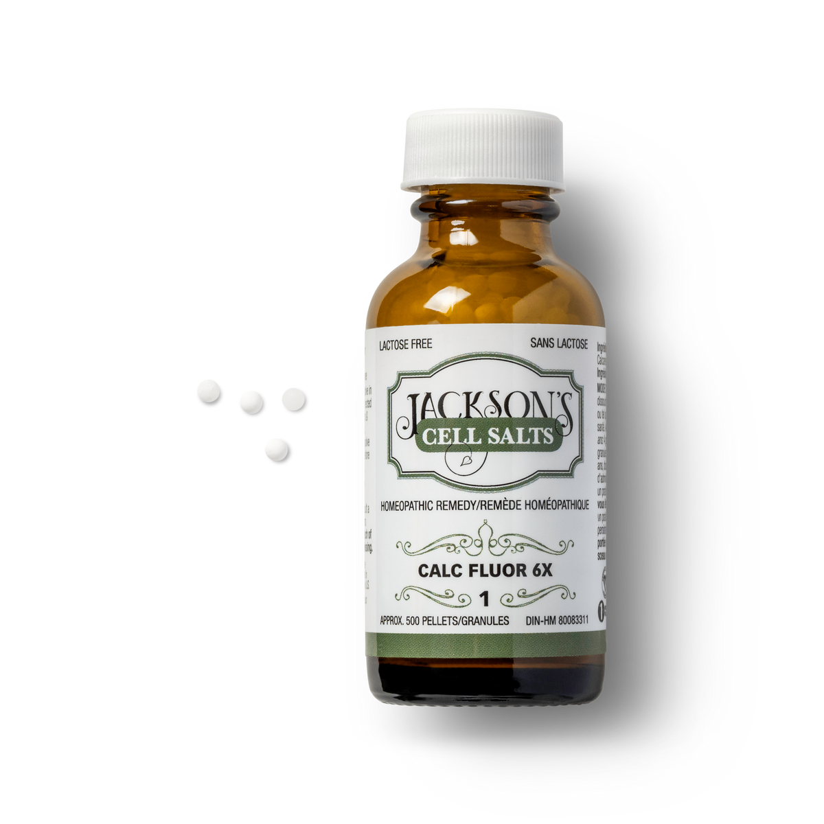 #1 Calc fluor 6X (fluorure de calcium) - Sel de cellules de Schuessler (tissus) certifié végétalien et sans lactose