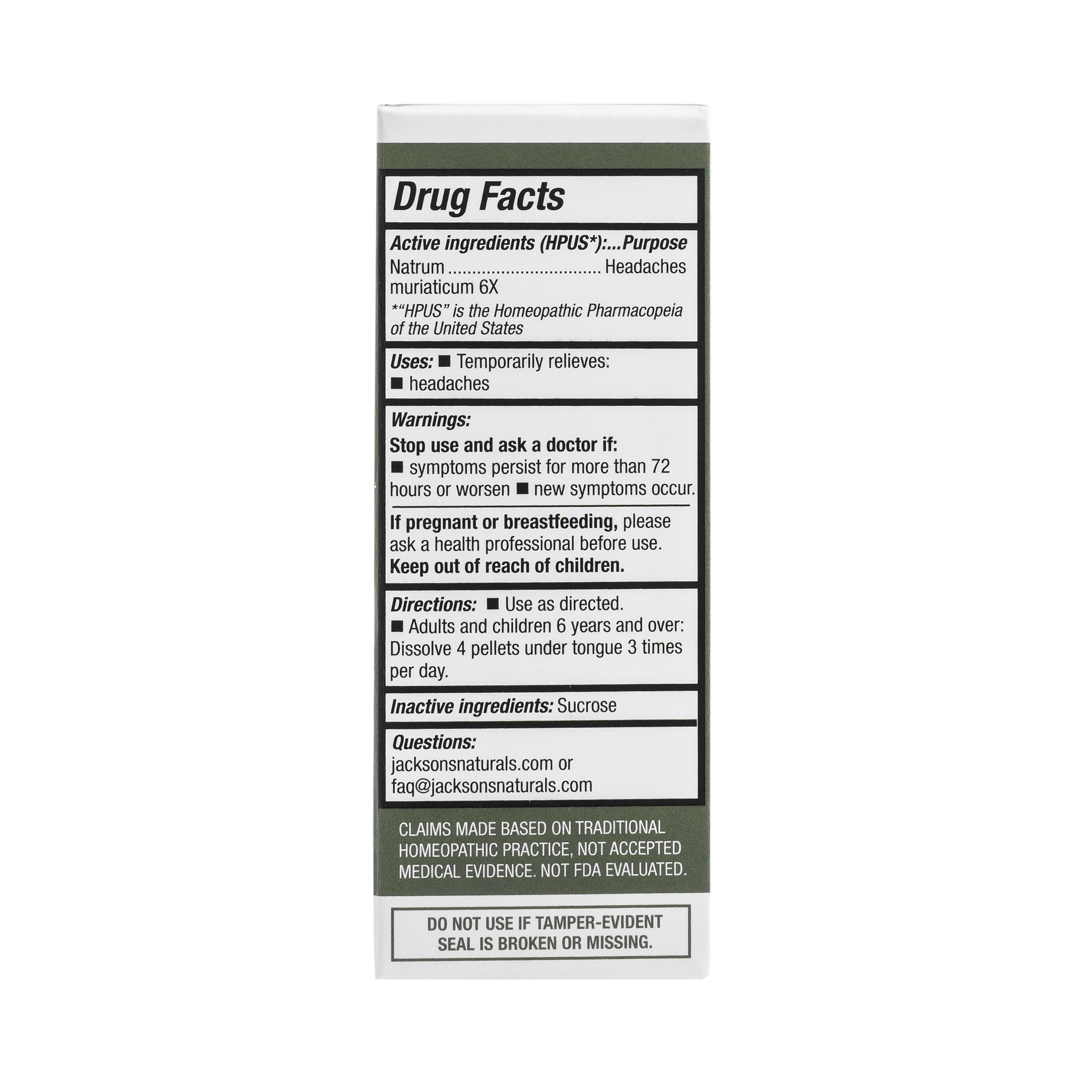 #9 Nat Mur 6X (Sodium chloride) - Certified Vegan, Lactose-Free Cell Salt