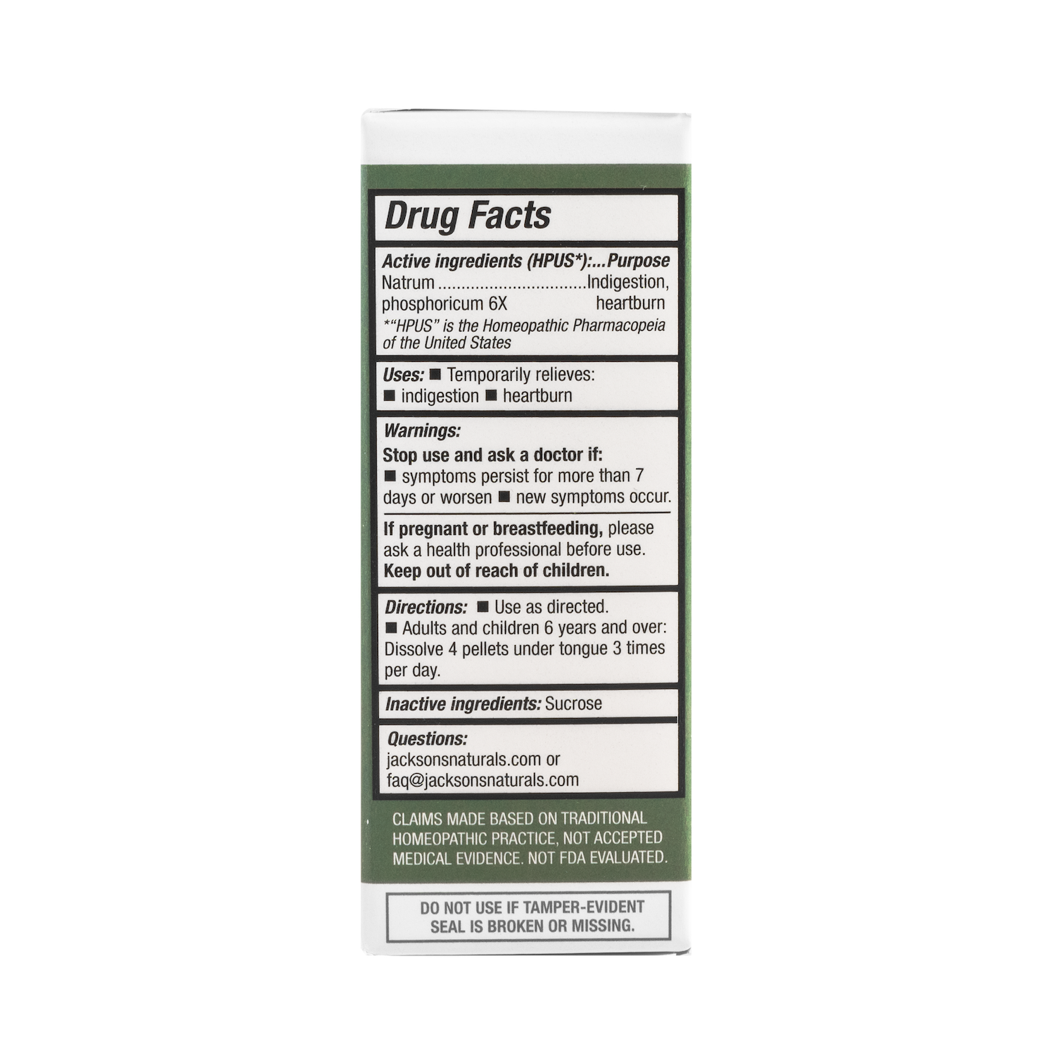 #10 Nat phos 6X (Sodium phosphate) - Certified Vegan, Lactose-Free Cell Salt