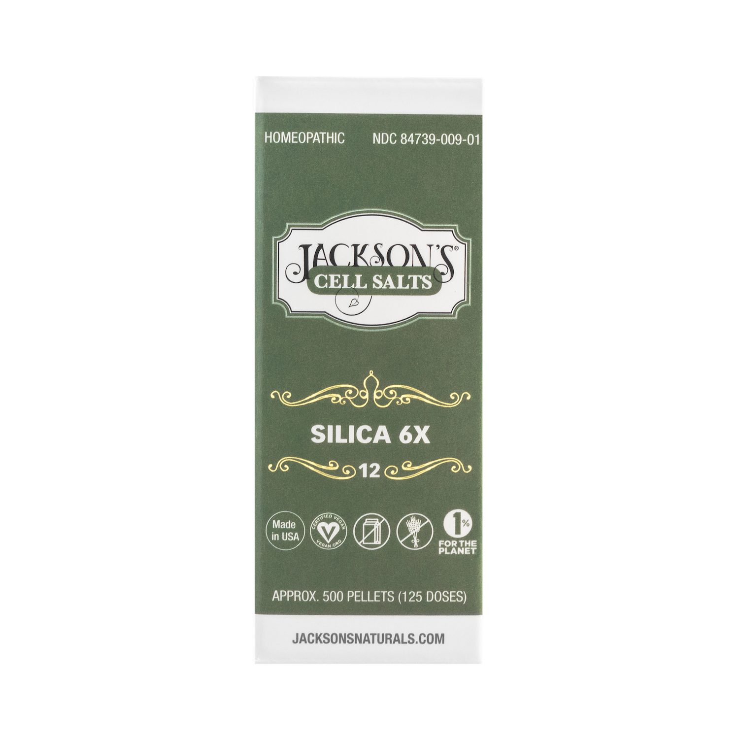 #12 Silica 6X (Silicea) - Certified Vegan, Lactose-Free Cell Salt