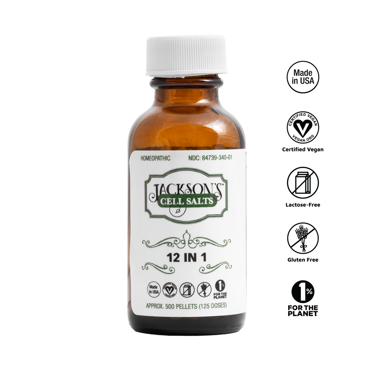 Bundle and Save: Four Bottles of Jackson's Certified Vegan 12 in 1