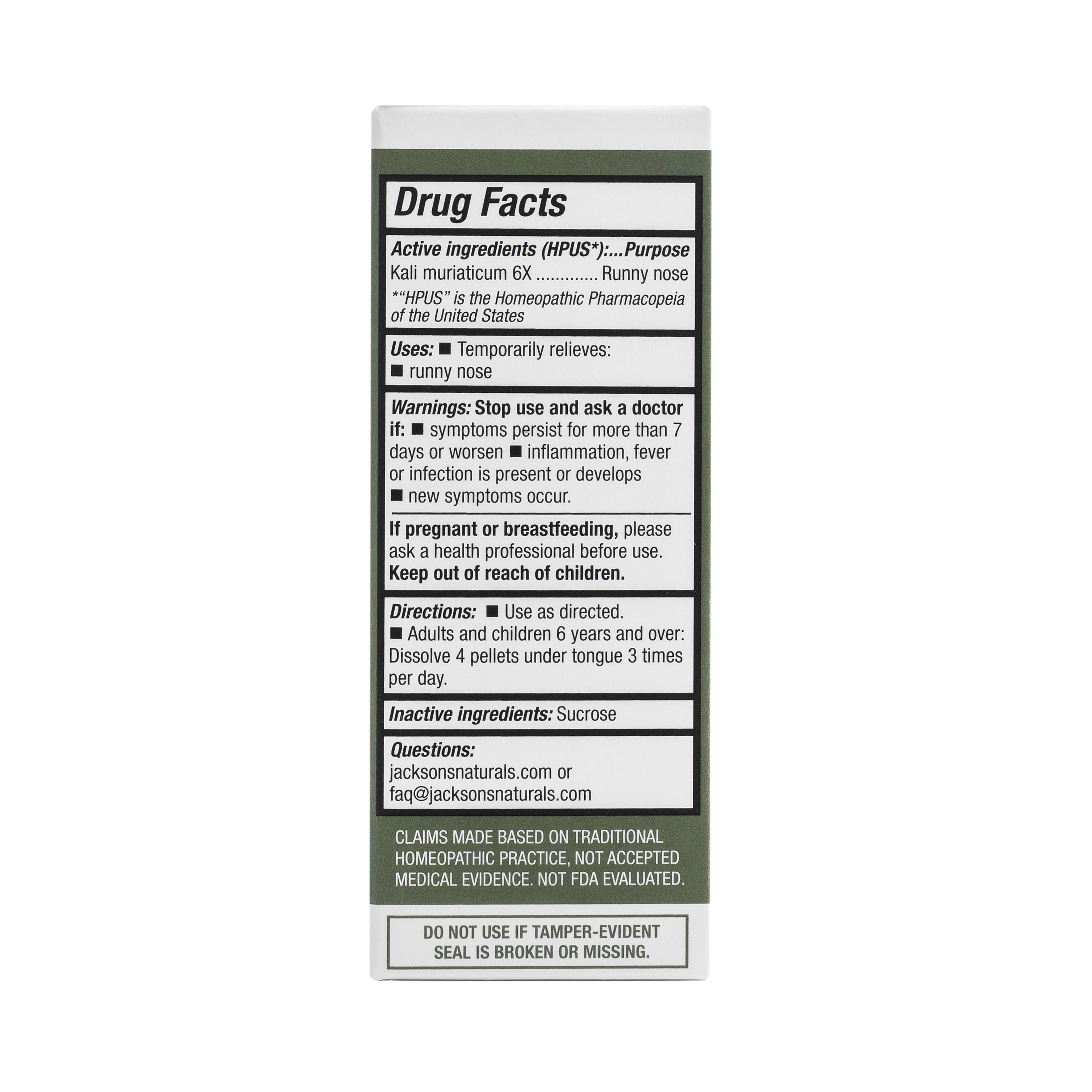 #5 Kali mur 6X (chlorure de potassium) – Le premier sel de cellules de Schuessler (tissus) certifié végétalien et sans lactose