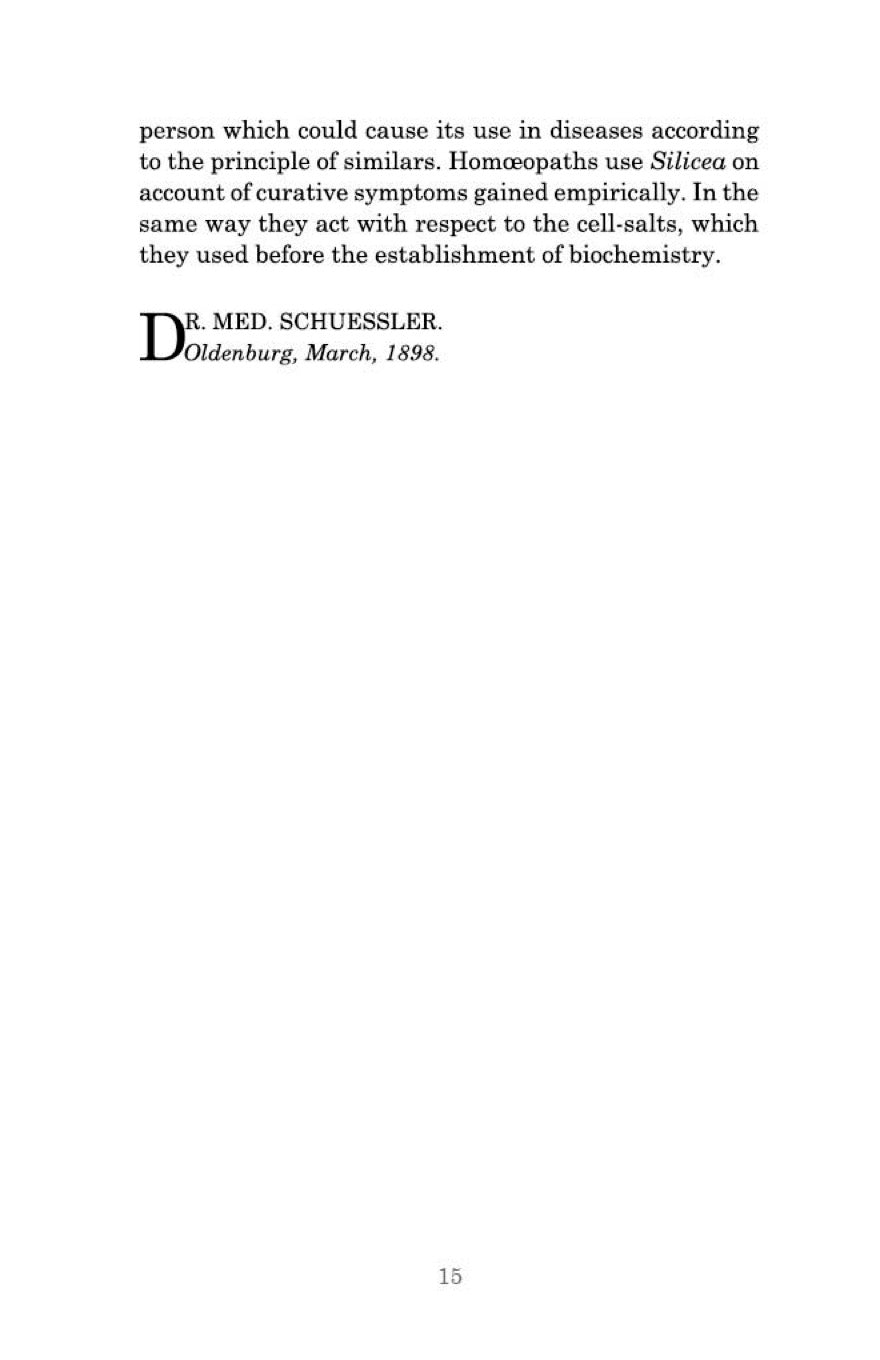 *Coming soon* An Abridged Therapy: Manual for the Biochemical Treatment of Disease by. Dr. W Schüssler (25th Edition 1898)