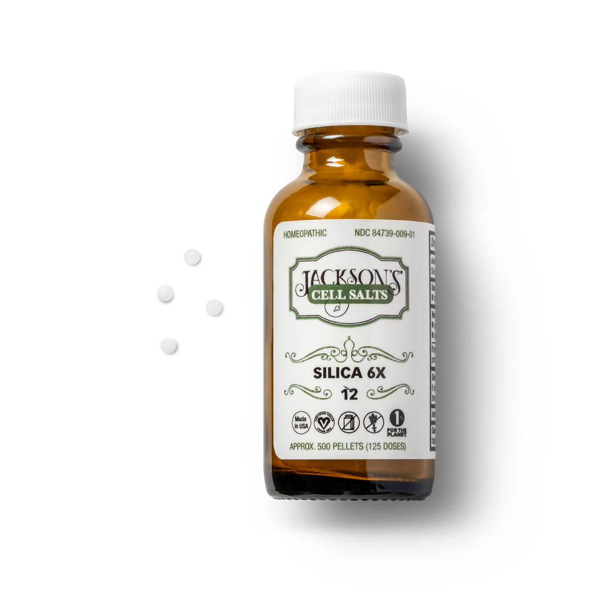 #12 Silica 6X (Silicea) | Vegan, Lactose-Free Cell Salt