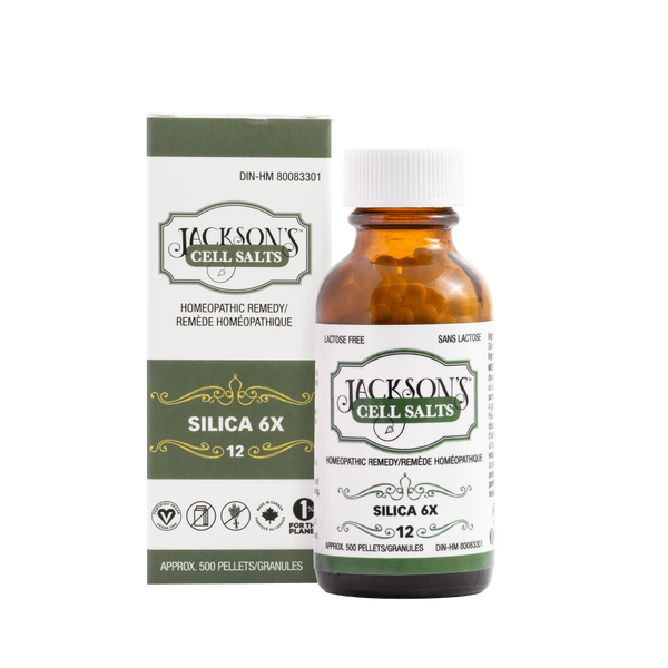 #12 Silica 6X - Certified Vegan, Lactose-Free Schuessler Cell (Tissue) Salt