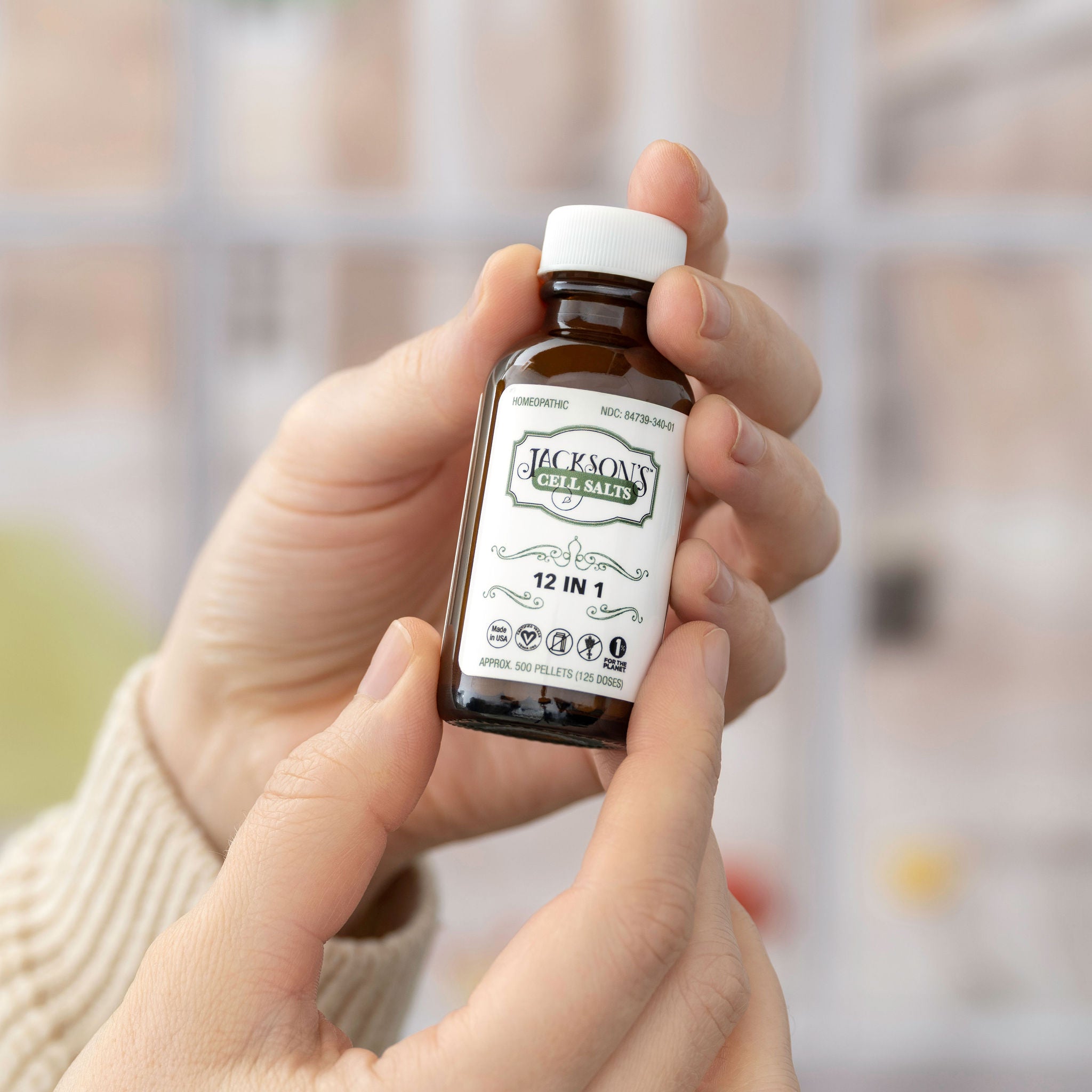 12 in 1 Cell Salt, Certified Vegan Lactose-Free - Jackson's Naturals