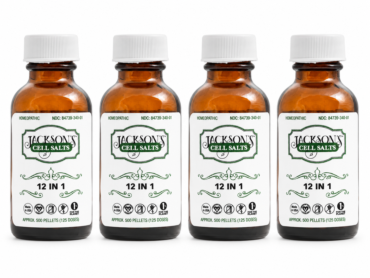 Bundle and Save: Four Bottles of Jackson's Certified Vegan 12 in 1