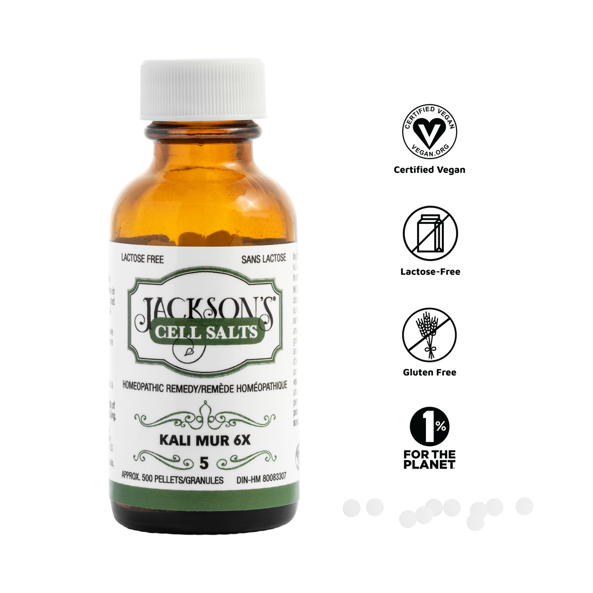 #5 Kali mur 6X (chlorure de potassium) – Le premier sel de cellules de Schuessler (tissus) certifié végétalien et sans lactose