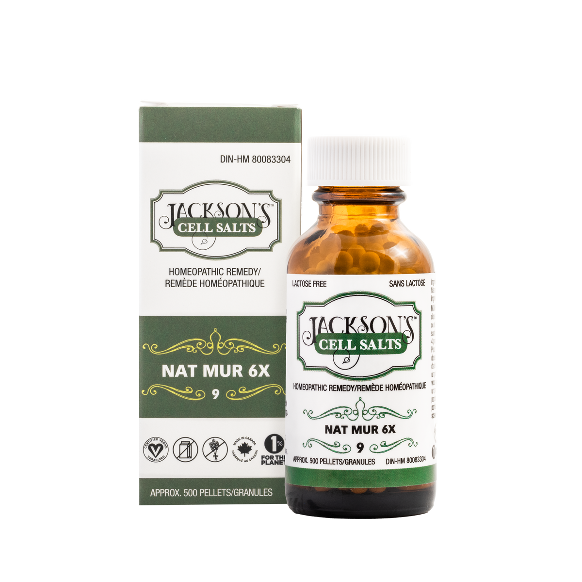 #9 Nat mur 6X (Sodium chloride) - Certified Vegan, Lactose-Free Schues ...
