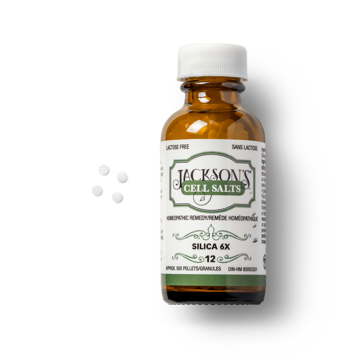 #12 Silica 6X - Sel de cellules de Schuessler (tissus) certifié végétalien et sans lactose