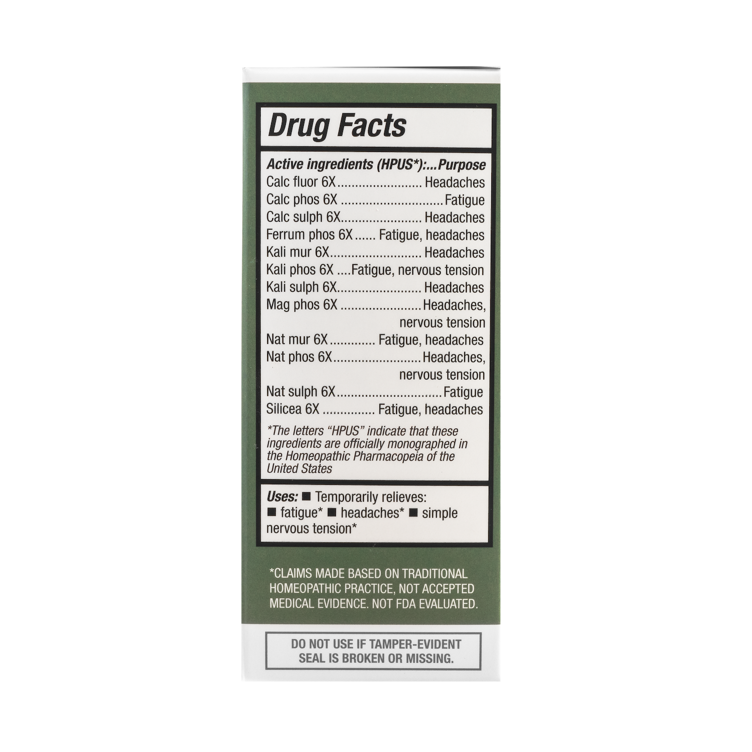 Jackson's 12 in 1 LARGE bottle (2000 pellets) - Certified Vegan, Lactose-Free All 12 Cell Salt Combination
