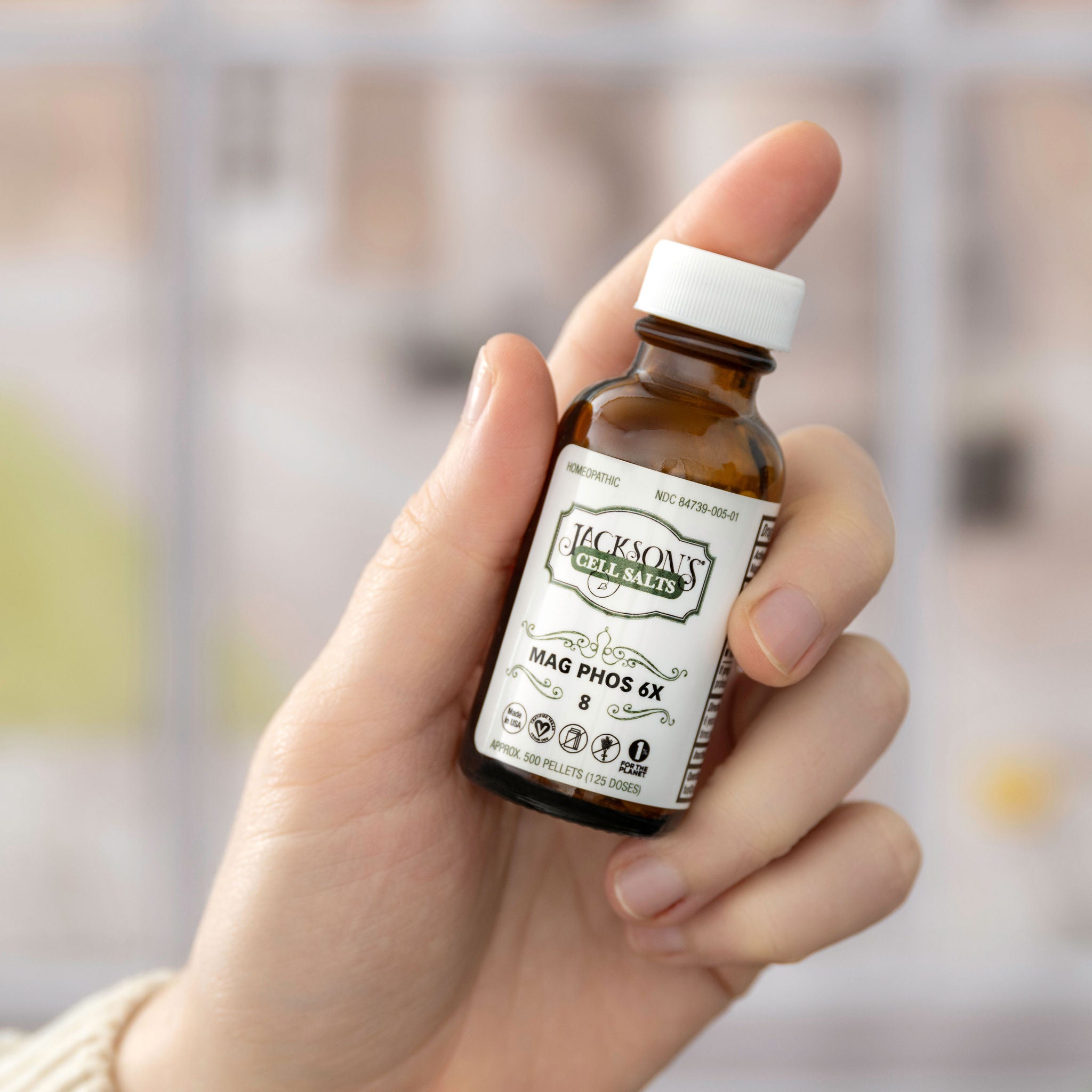 #8 Mag Phos 6X (Magnesium phosphate) - Certified Vegan, Lactose-Free Cell Salt