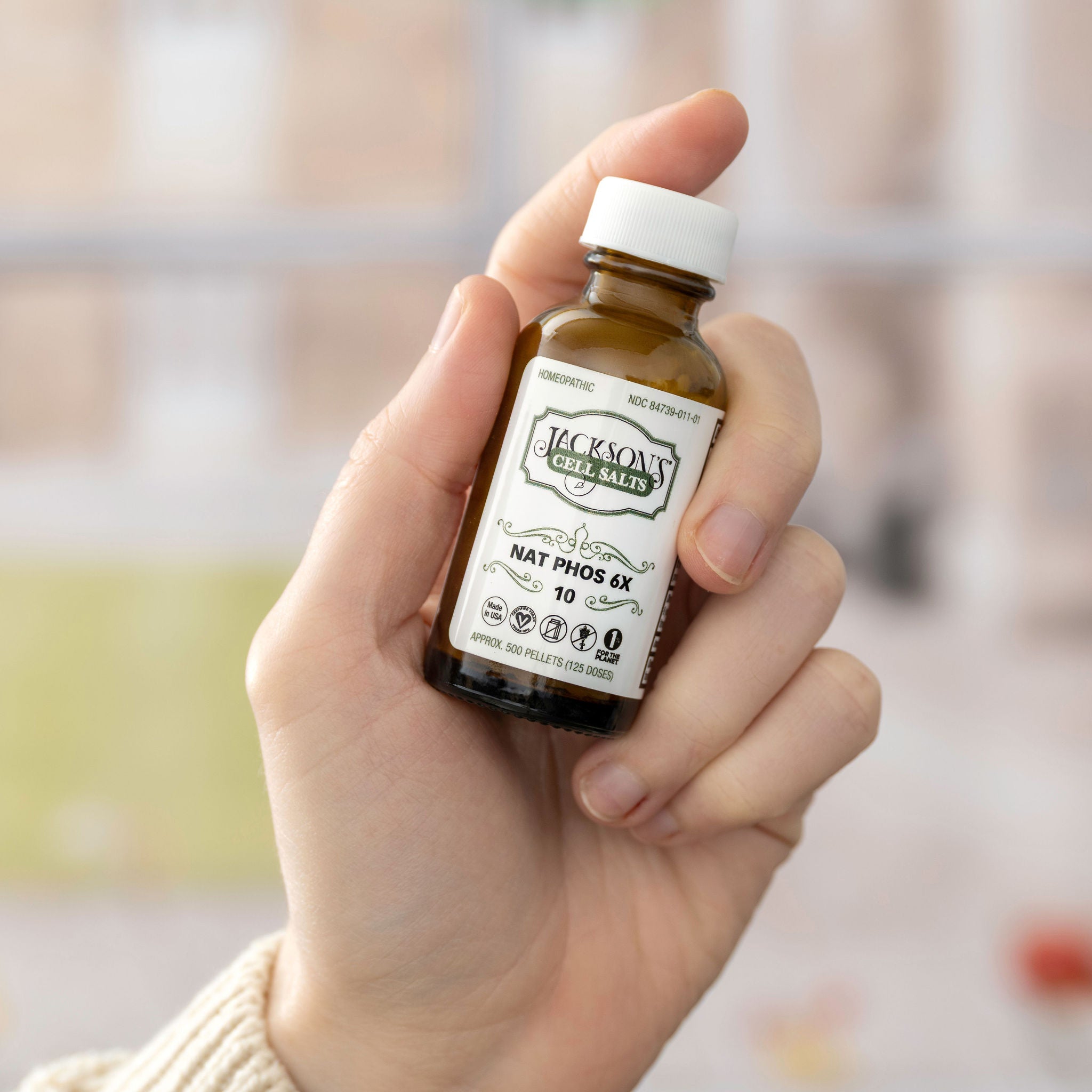 #10 Nat Phos 6X (Sodium phosphate) - Certified Vegan, Lactose-Free Cell Salt