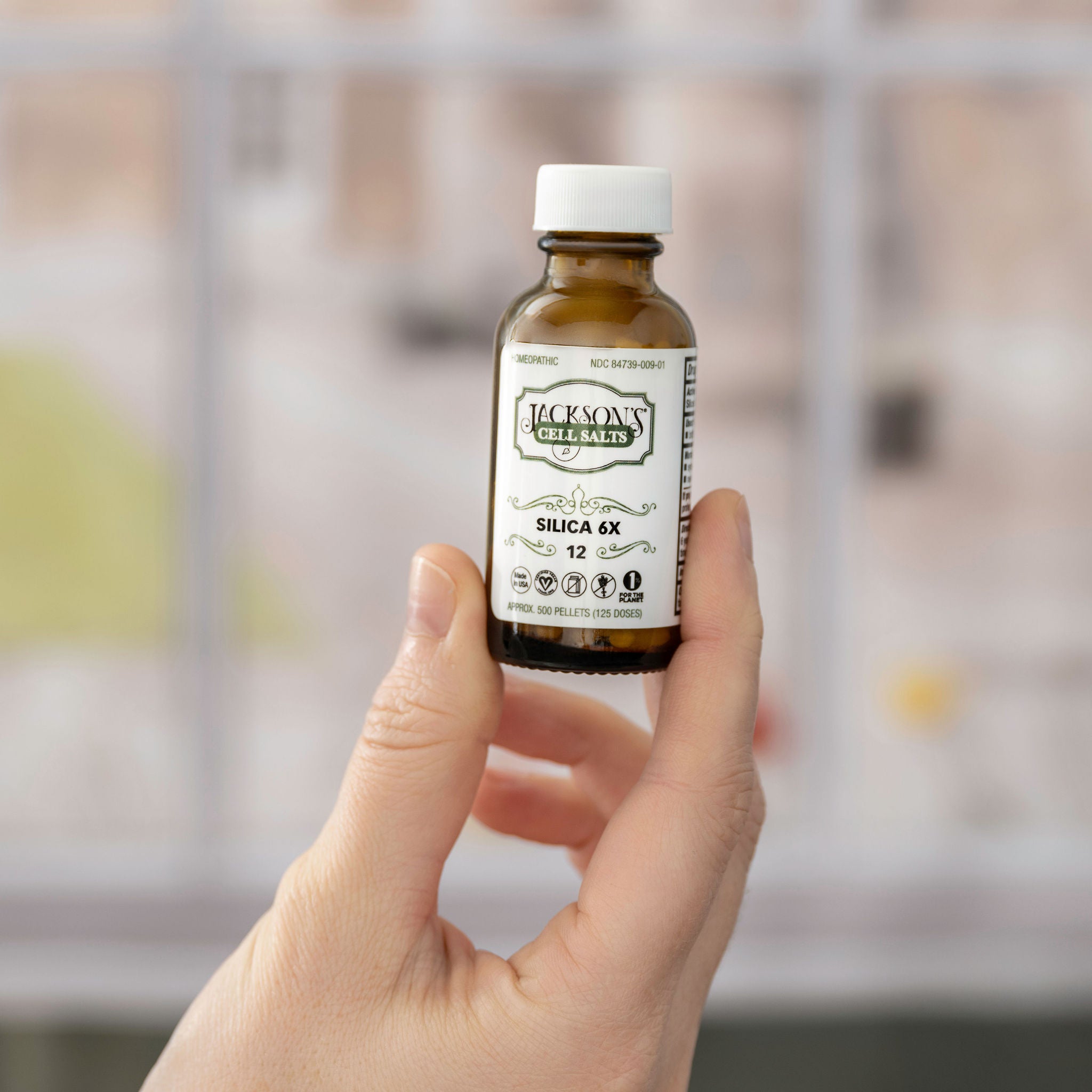 #12 Silica 6X - Sel de cellules de Schuessler (tissus) certifié végétalien et sans lactose