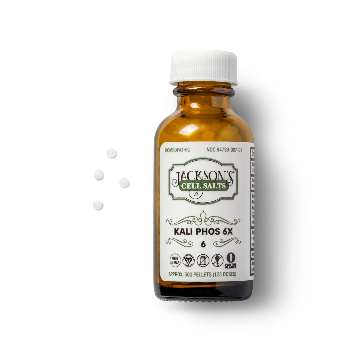 #6 Kali Phos 6X (Potassium phosphate) | Vegan, Lactose-Free Cell Salt