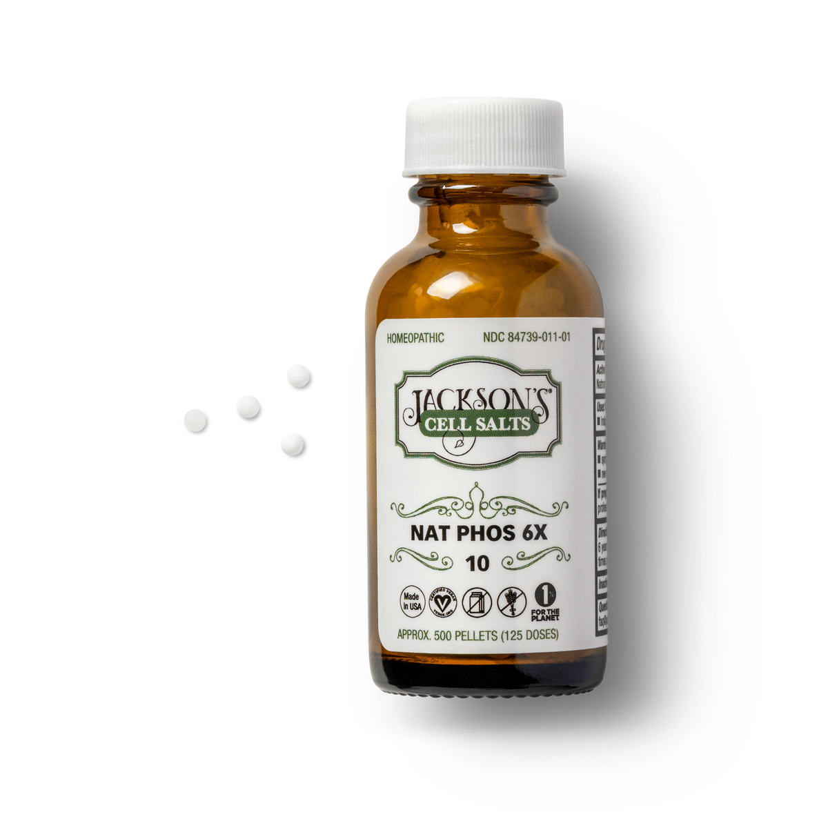 #10 Nat Phos 6X (Sodium phosphate) | Vegan, Lactose-Free Cell Salt